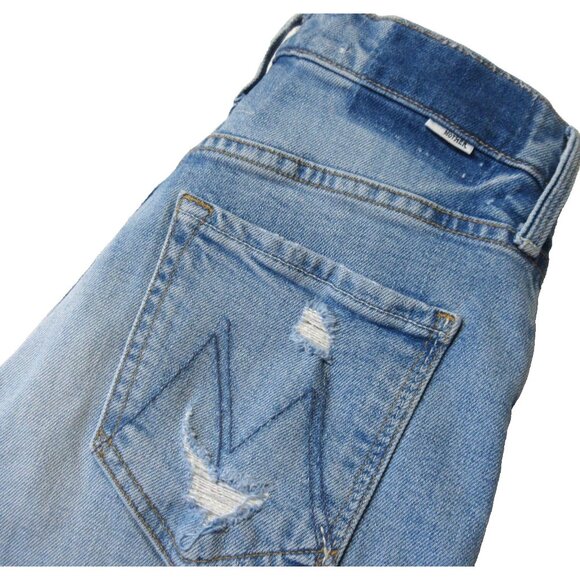 Mother Superior Tomcat in The Confession High Rise Destroyed Jeans 26 - Picture 8 of 9